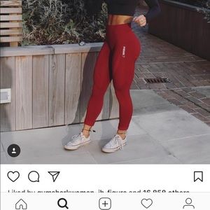Gymshark seamless cropped leggings